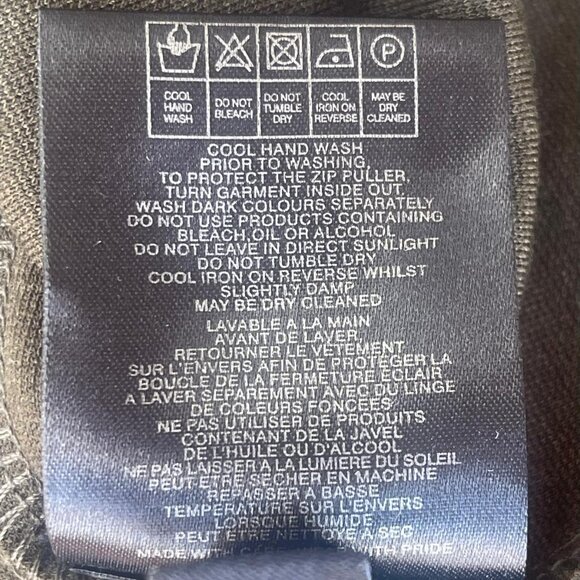 Ted Baker London Green Women's Gold Zipper Short Sleeve Sheath Dress Sz 1, US 2 - Picture 8 of 11